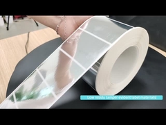 Définition de l'étiquette vide de demi-transfert à l'épreuve de l'eau et de l'huile