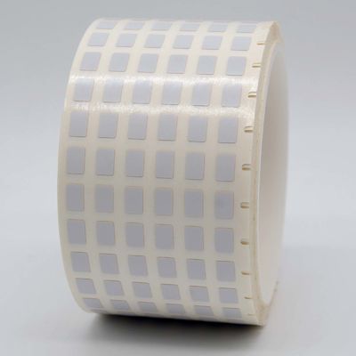 5x7.5mm Thermal Transfer Adhesive Label 1mil White Matte High Temperature Resistant