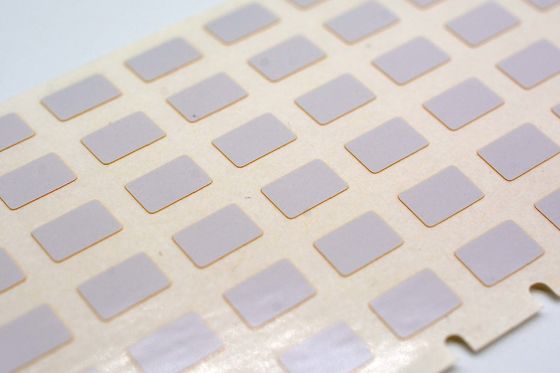 5x7.5mm Thermal Transfer Adhesive Label 1mil White Matte High Temperature Resistant