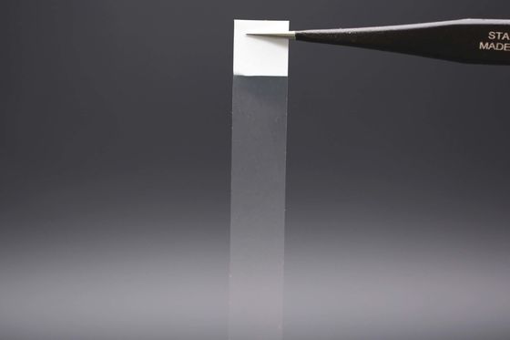 12x100-12mm Cable Adhesive Label 2mil White Gloss Transparent Water Resistant Polyester Cable Label