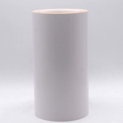 2 Mil High Temperature Adhesive Label Material Matte White Permanent Adhesive Polyimide With Mesh Check Base