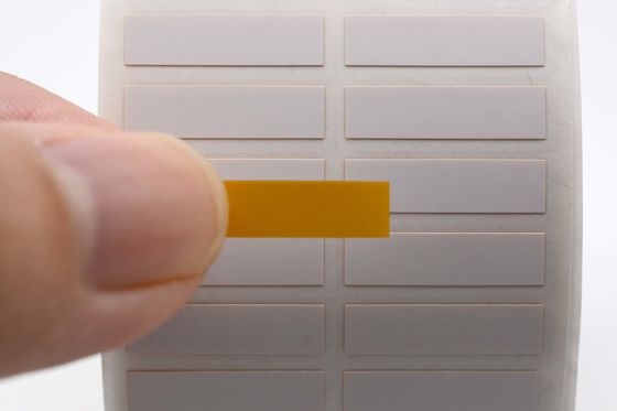 19mmx5mm 1mil  White Matte High Temperature Resistant Polyimide Label