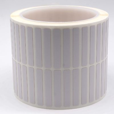 38mmx6mm 1mil  White Matte High Temperature Resistant Polyimide Sticker