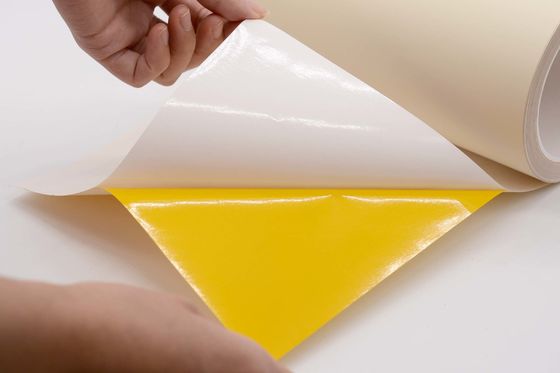 1Mil Anti Static Label Material Matte Buff Permanent Adhesive Polyimide Materials For PCB Label