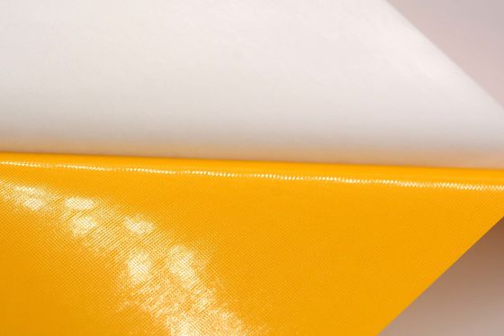 2 Mil High Temperature Adhesive Label Material Matte White Permanent Adhesive Polyimide With Mesh Check Base