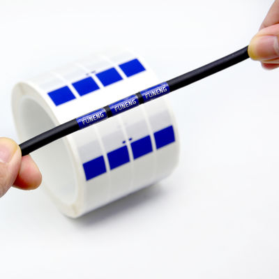 Custom Waterproof Cable Labels Strong Adhesive Industrial Use